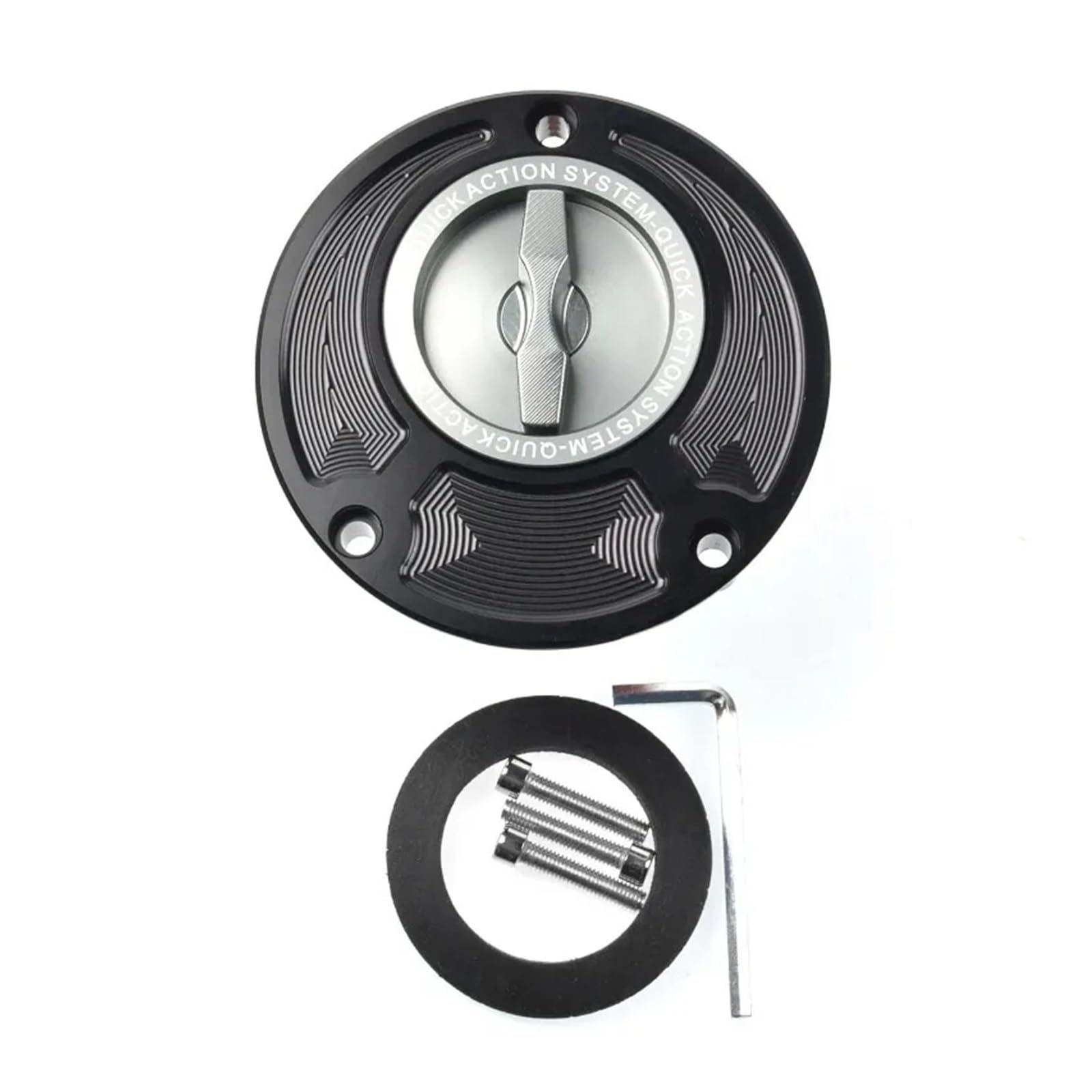 moto Tappo Serbatoio Carburante Coperchio Tappo Serbatoio Carburante Per YAM&AHA YZF R6 R1 | Tappo Del Serbatoio In Alluminio CNC Di Precisione, Senza Attrezzi, Regolazione Della Pressione Un Flusso