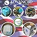 Gel Memory Foam Mattress Topper Twin Extra Long, Plush 2 Inch Thick, Premium Gel Infused Twin XL Memory Foam Mattress/Bed Topper/Pad for a Cool, and Comfortable Sleep. Made in The USA