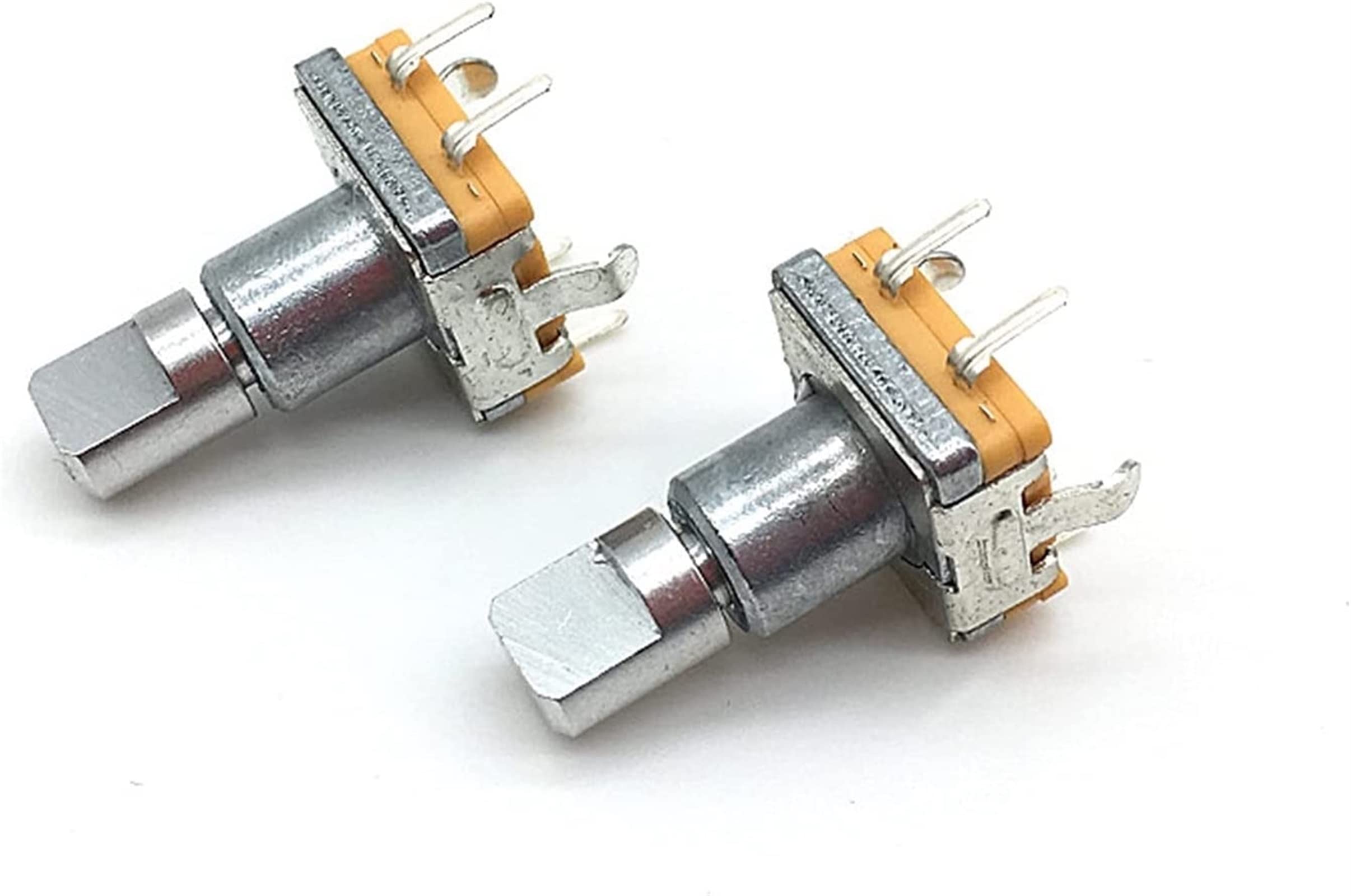 elektronischer Schalter Schalter Encoder 5 teile/los Drehgeber Schalter EC11 mit Push-Schalter Selbst Rückkehr 5pin Plug-in Typ Drehen Links Oder rechts 15mm Halbe Welle