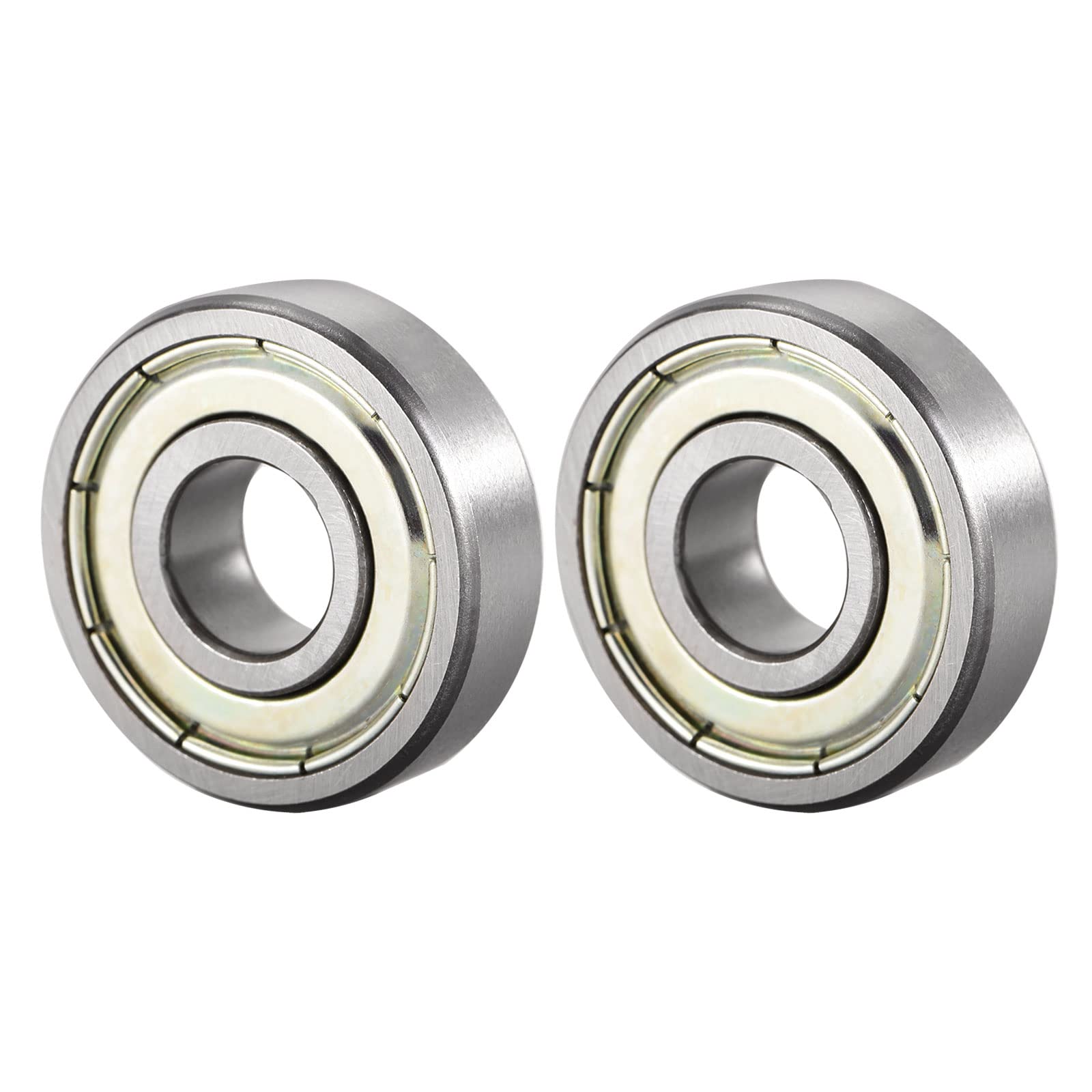 Roulements à Billes 609-2RS 9x24x7 Mm - Lot De 2 - Acier Carbone Double Blindage Pour Machines