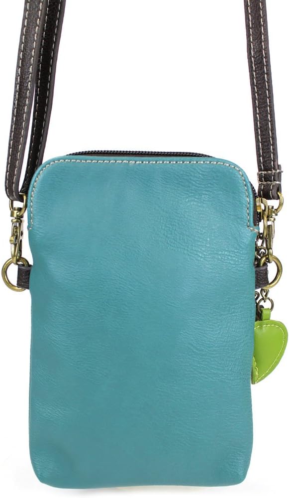 CHALA Garden Animal Collection Cell Phone Crossbody Purse-Women PU Leather/Canvas Multicolor Handbag with Adjustable Strap - Image 3