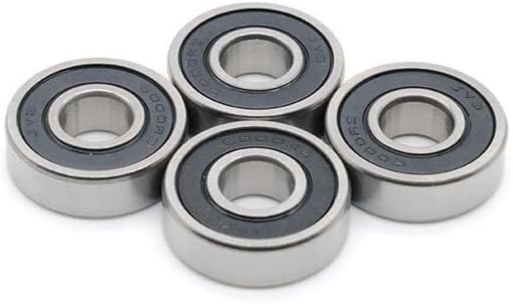 Roulements S6000 2RS ABEC-7 en acier inoxydable étanche 10x26x8mm - 4