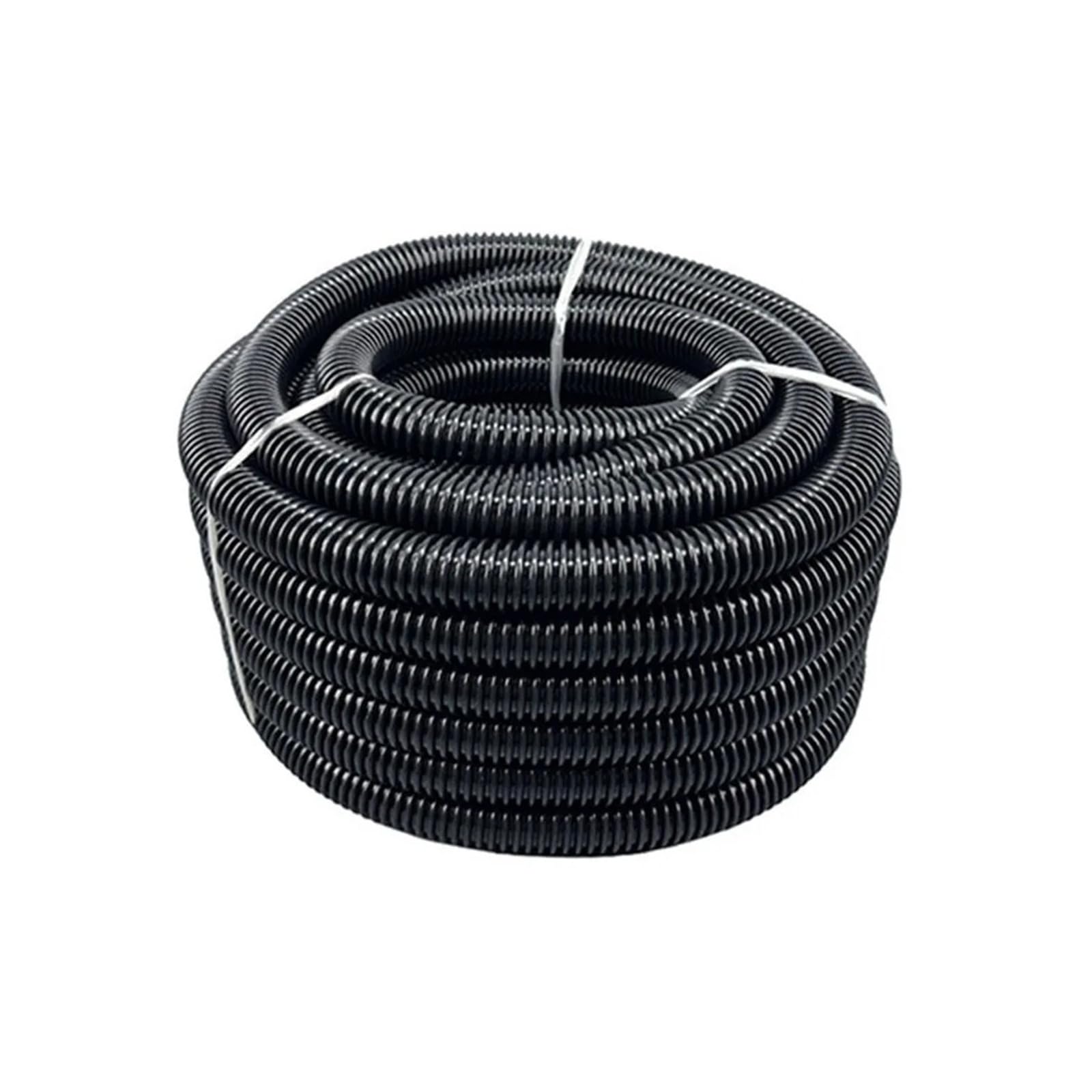 3 m/5 m Staubsaugerschlauch, universeller Innendurchmesser, 32 mm, verlängerter Staubsaugerschlauch mit Gewinde, flexibler EVA-Wellschlauch(Black-5m)