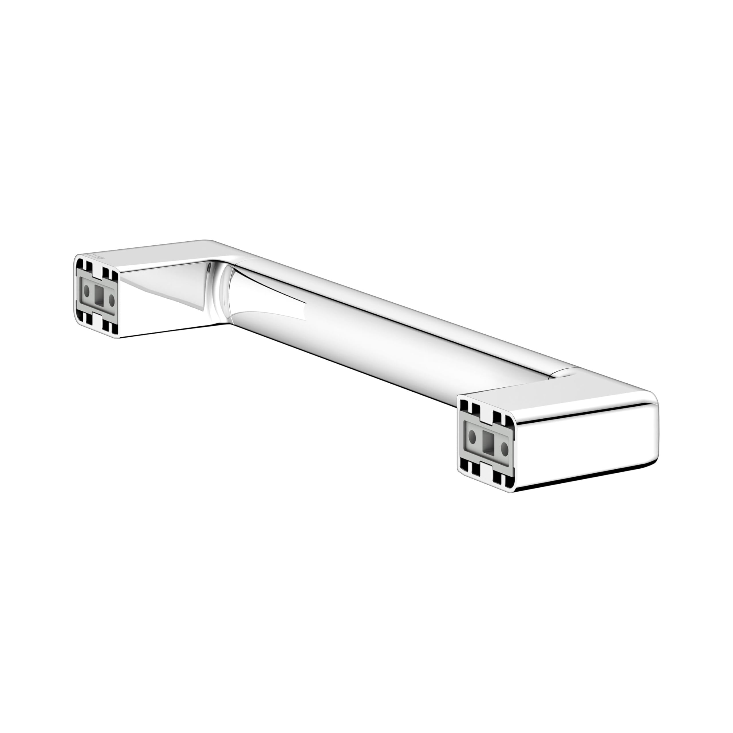 KEUCO Moll Poignée de relèvement 34,2 cm, métal chromé, capacité de charge jusqu’à 115 kg, Made in Germany, pour un accès facile et une prise en main stable dans la baignoire et la douche