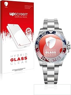 Bedifol upscreen Hybrid Glass Clear Premium Glass Screen Protector for Rolex GMT-Master II, Flexible, Lightweight, High Transparency