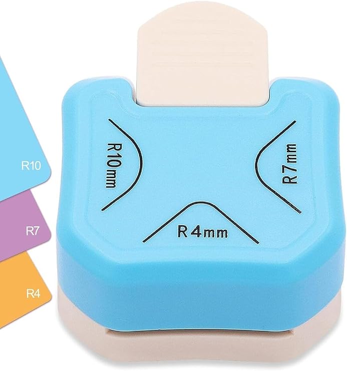 Corner Rounding Stapler, 3 in 1 Corner Stapler R4 R7 R10 Practical Labor Saving For Office Home