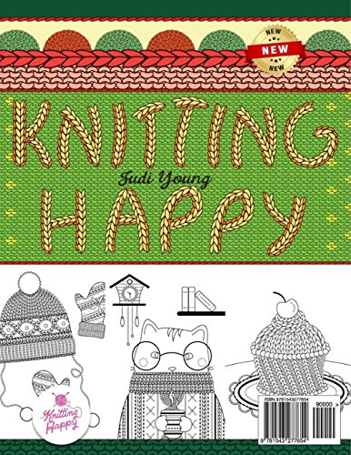 Knitting Happy - Creative Knitting Designs for Knitters and Colorist of All Ages: This is a Fun Way to Relaxation and Happiness (Knitting Happy Coloring) (Volume 1) image 4