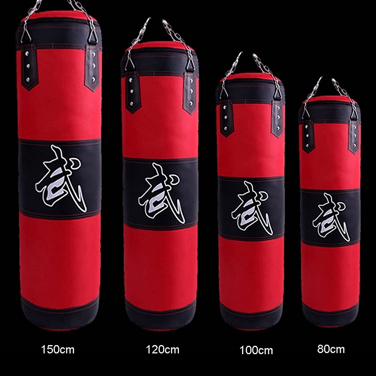 Boxsack Stehend Hochwertige Oxford-Gewichtssäcke für das Training von Nicht gefüllten Boxsäcken für schwere Boxen llxyzrzbhd701(Color:Red;Size:80cm)