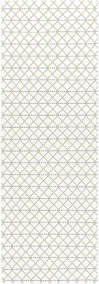 idee-home Boho Bathroom Rug, Boho Rug Kitchen Runner Washable Bath Rug, Woven Small Cotton Bohemian Tribal Farmhouse Tassel Moroccan Boho Bath Mat for Bedroom Hallway 2'x6'
