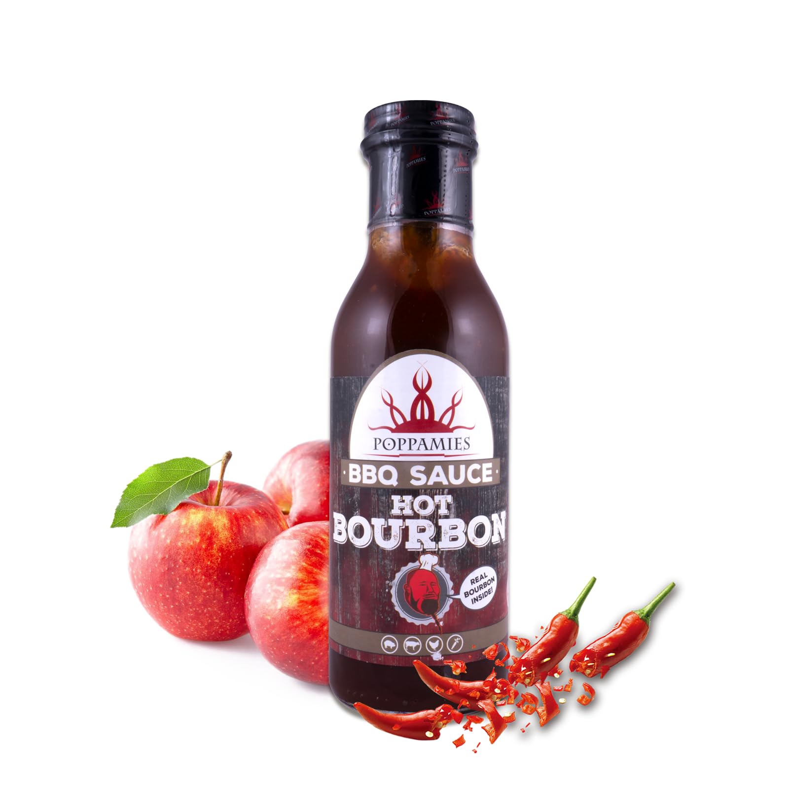Salsa BBQ Poppamies Classic Barbeque – Sabor Tradicional y Versátil, Perfecta para Carne, Pollo y Verduras – Sin Gluten, Vegana – 340g — view 10