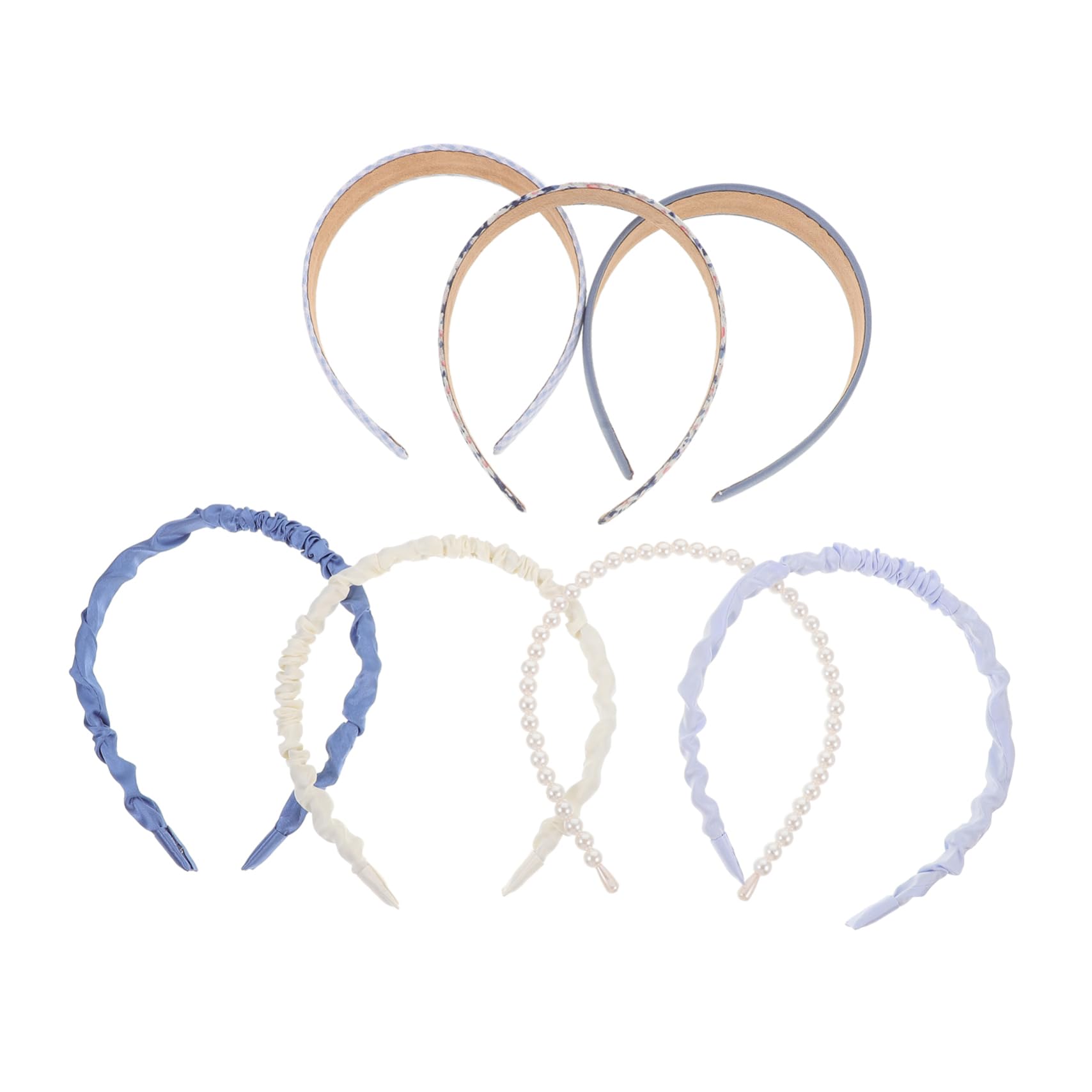 21pièces Bandeau Perles Pour Femmes De Bandeaux Décoratifs Pour Adolescentes Accessoire De Mode Polyvalent Pour Visage Fêtes