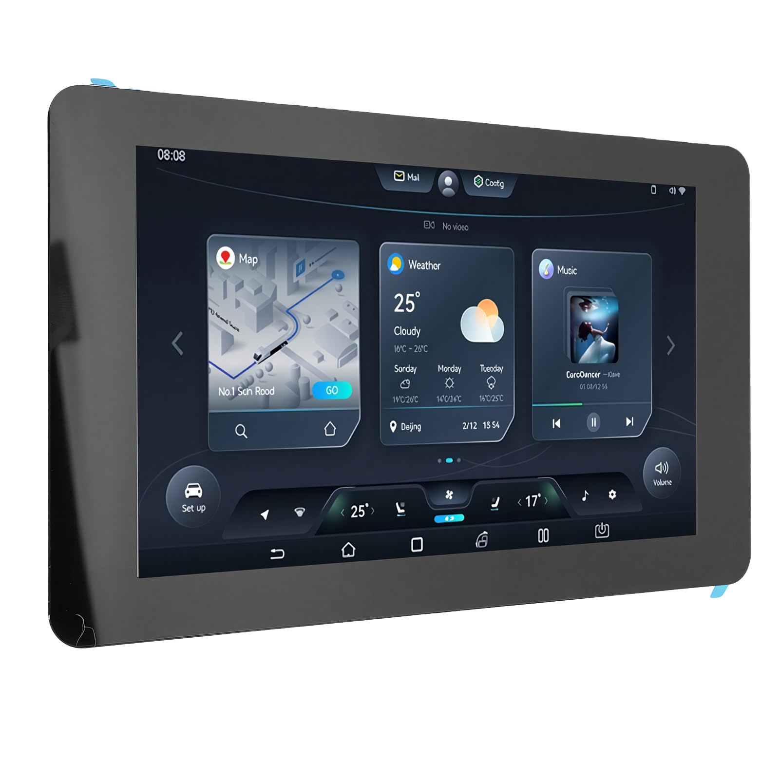 Ausla 7 Pollici Touch LCD Scheda di Sviluppo, 800x480 Dual Core
