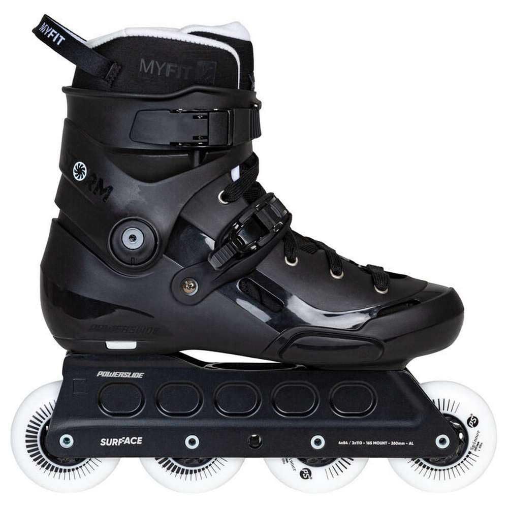 PS Storm 80 Skates Black 5.5 - 6.0 (37-38)