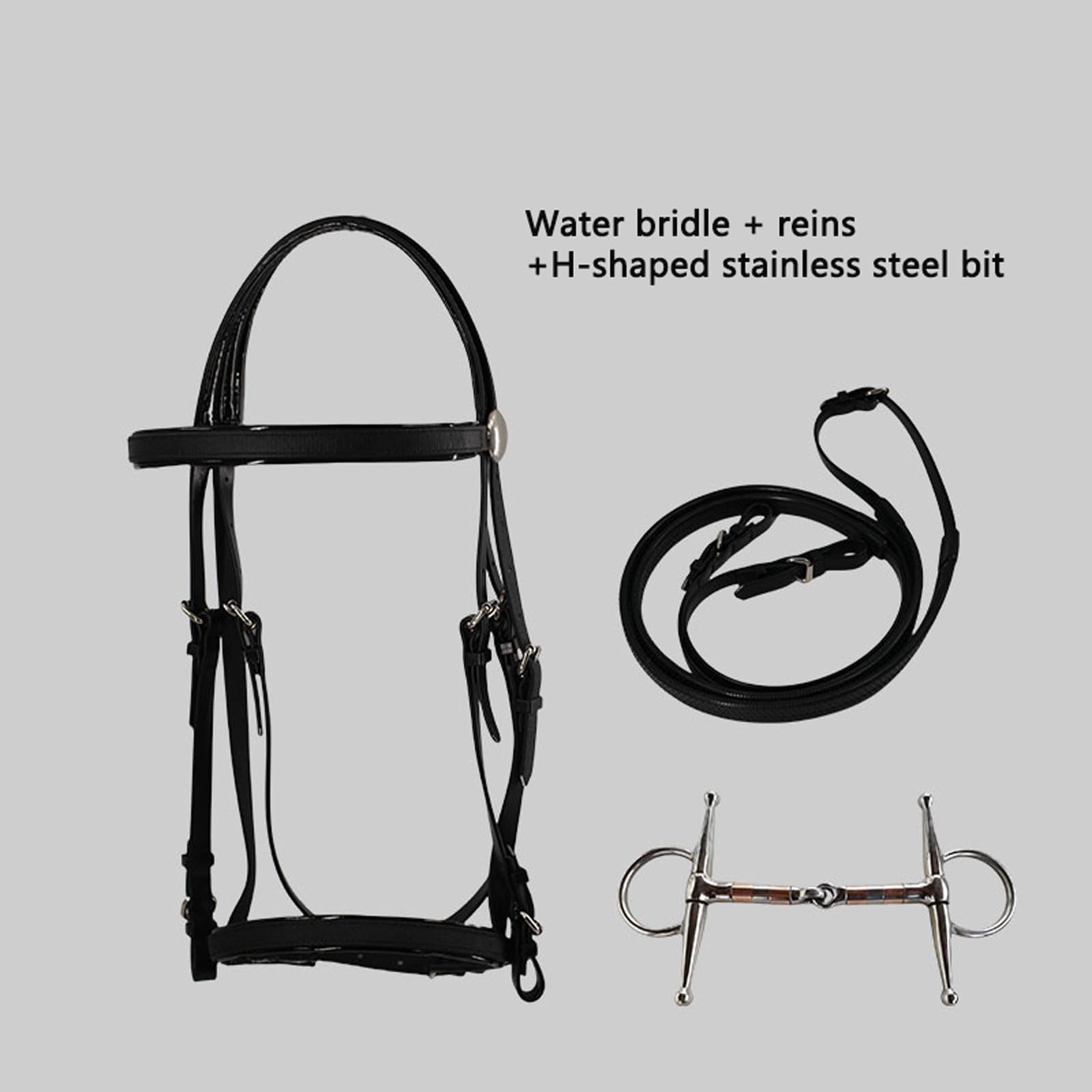 Briglia Cavallo,testiera cavallo,Leadrope,Cavezza di sicurezza in corda Ranch,capezza Imbottita per Naso e Collo,testiera Leggera Regolabile ,accessori equestri per addestramento cavallo