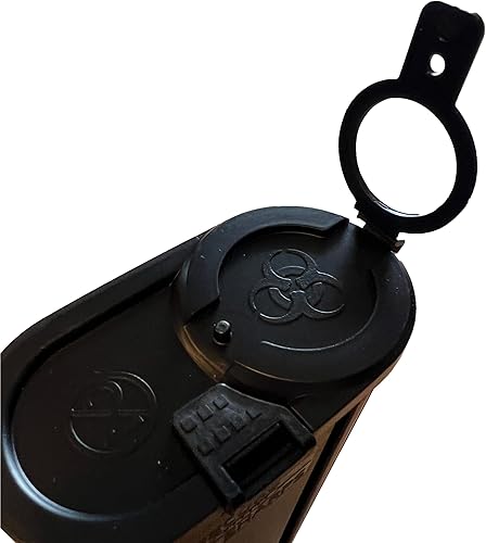 Miniatura 5 de Secure Sharps - Recipientes de bolsillo para objetos Sharps pequeños, 8.5 fl oz, negro (caja de 100)