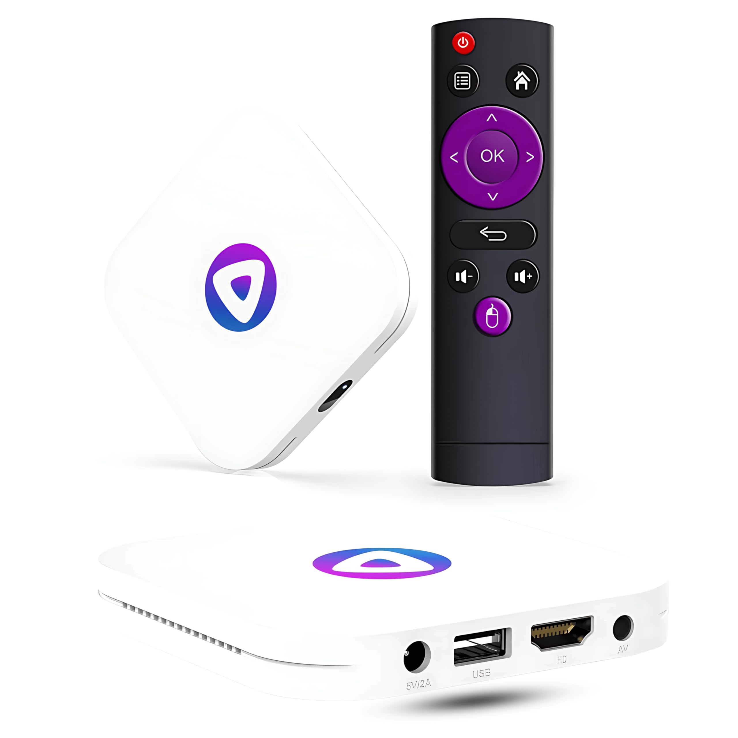 8K Media Box, Quad-Core Processor, 2GB/4GB RAM, 16GB/32GB/64GB Storage, Dual-Band WiFi, Bluetooth 4.0, 4K Decoding, HDR10 Support, USB (4GB RAM-32GB-ROM)-image-41