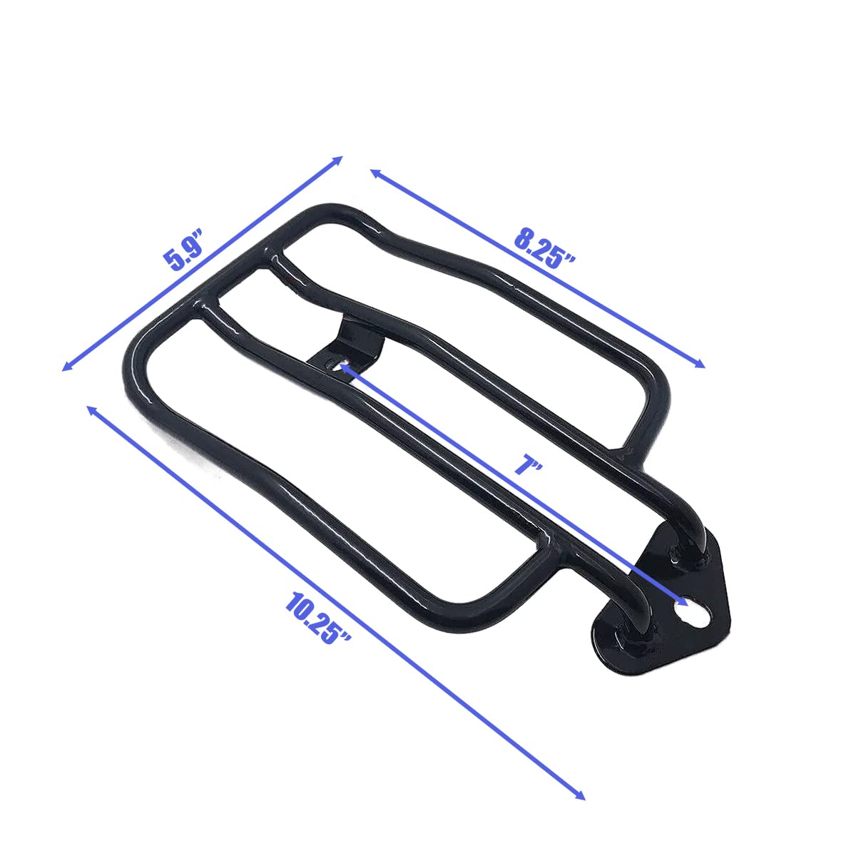 Portaequipajes Cromado Para Harley Sportster 883/1200 1985-2003 – Soporte Trasero Individual
