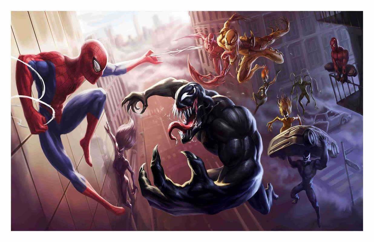 Spider-Man Big Size Flex Poster For Room (24x36 Inch ,210 GSM ,Gloss Finish) D-4976