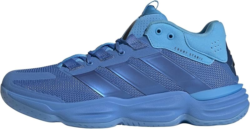 adidas Mens Court Stabil Indoor Volleyball Volleyball Sneakers Shoes - Blue