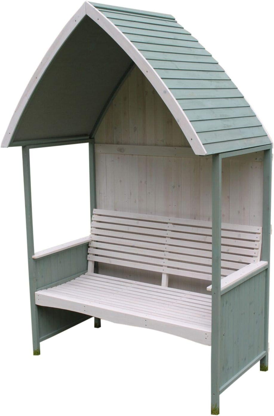 Tenbury Arbour Pressure Treated Wooden Timber Garden Seat Amazon.co