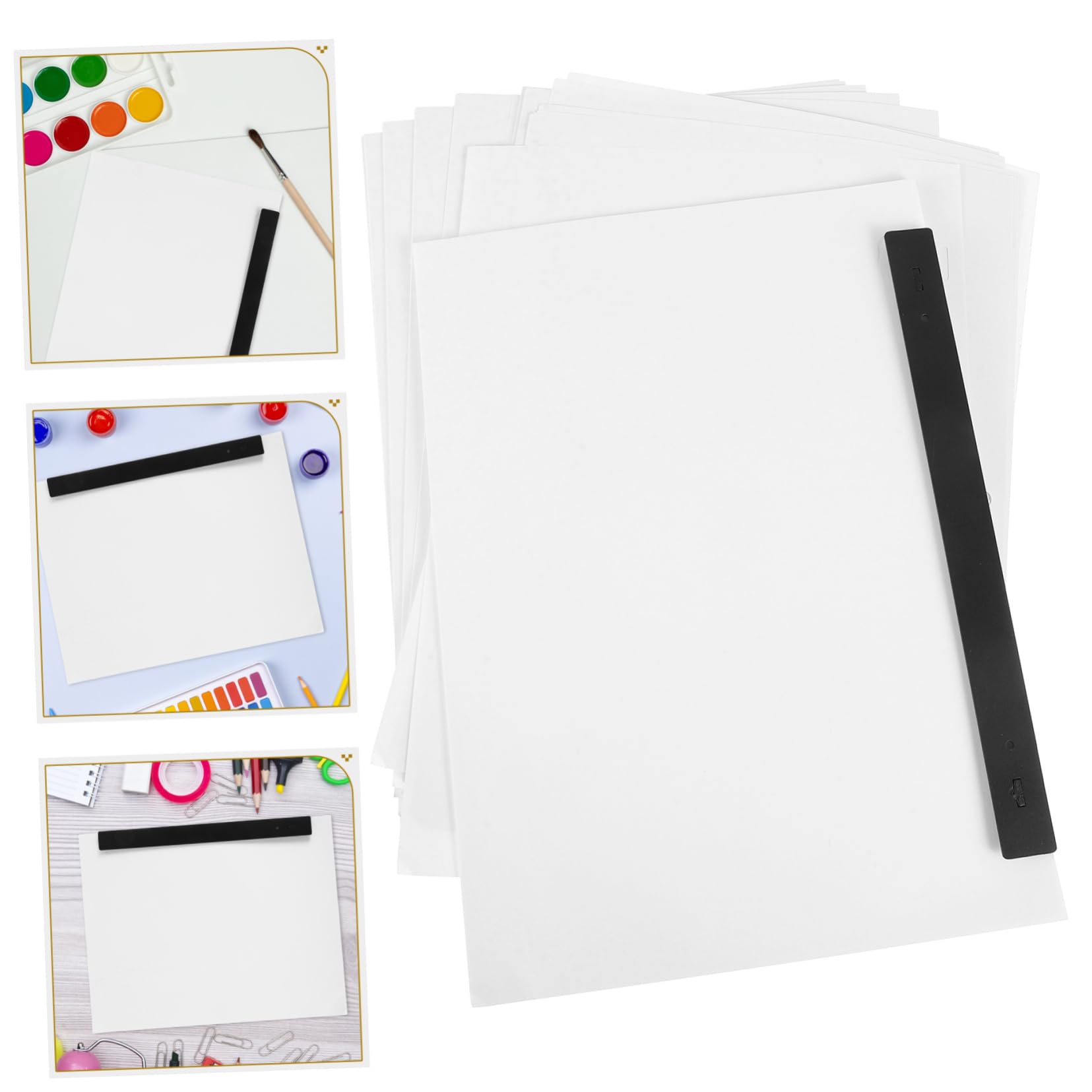 Papel para Dibujar Cómics Blanco A4 con Diseño de 3 Agujeros