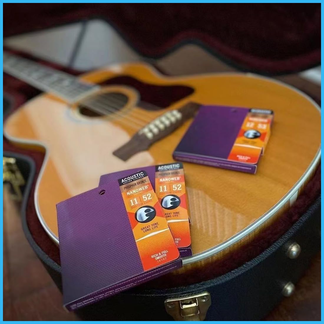Strings Phosphor Bronze Acoustic Guitar Strings(.011-.052)