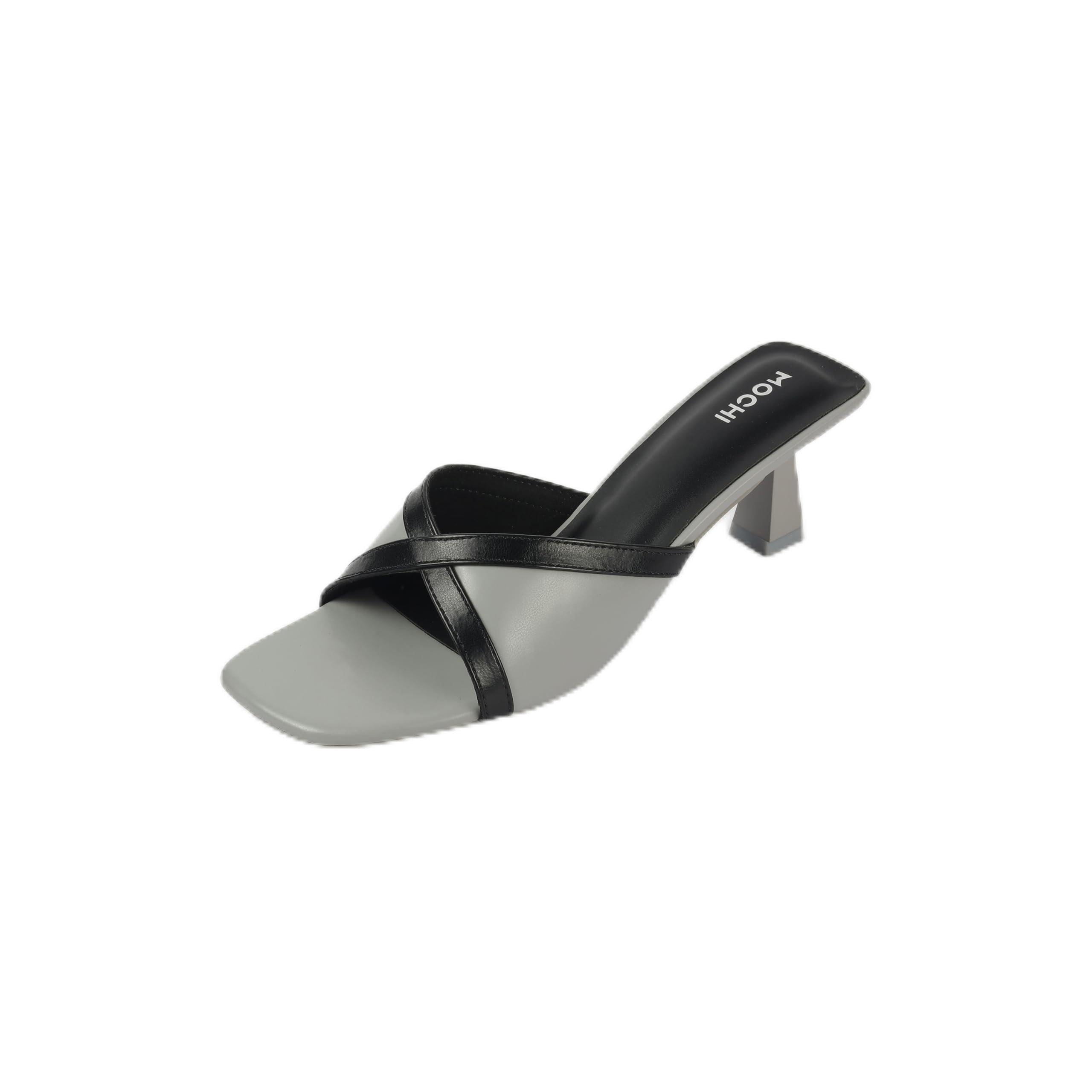 Women's Stylish Kitten Heel Slides-image-24