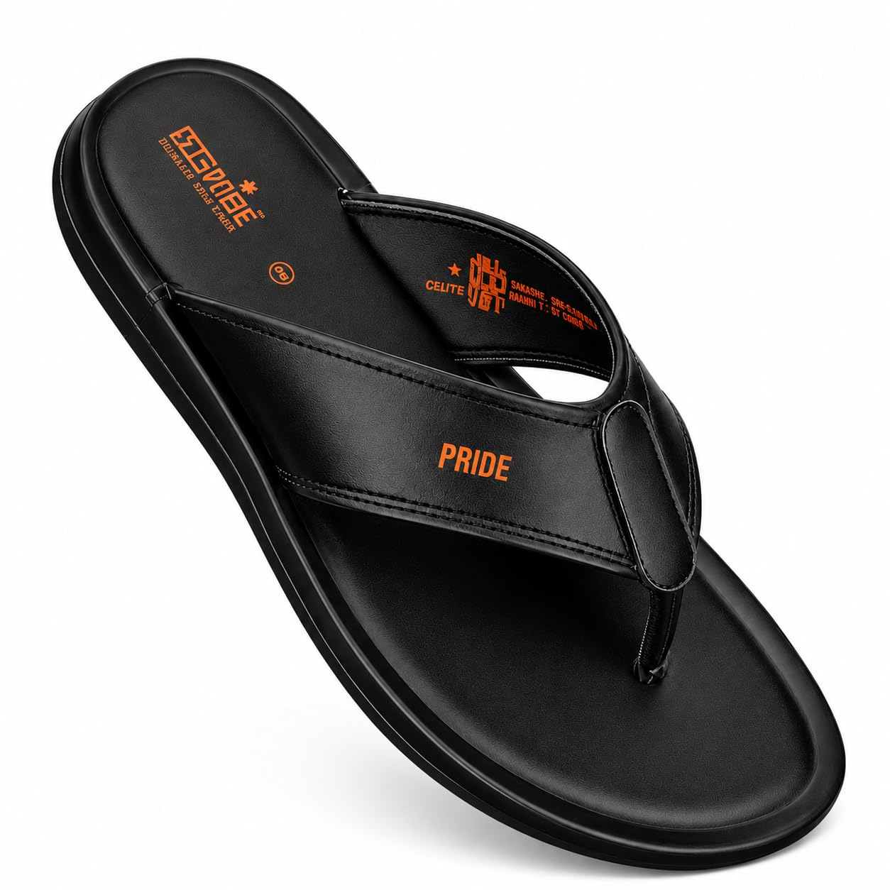 Men's Flip Flops | Lightweight Casual Thong Slippers for Men | Soft Cushioned Footbed | Anti-Skid Sole | Comfortable Daily Wear Beach & Outdoor Slipper-picture-50