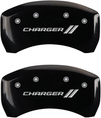 Miniatura 23 de MGP Caliper Covers - Cubiertas de pinza de freno para Dodge Challenger 2011-2023 y Dodge Charger 2011-2023