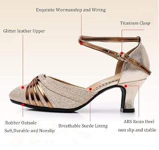 Latin Dance Shoes For Women Closed Toe