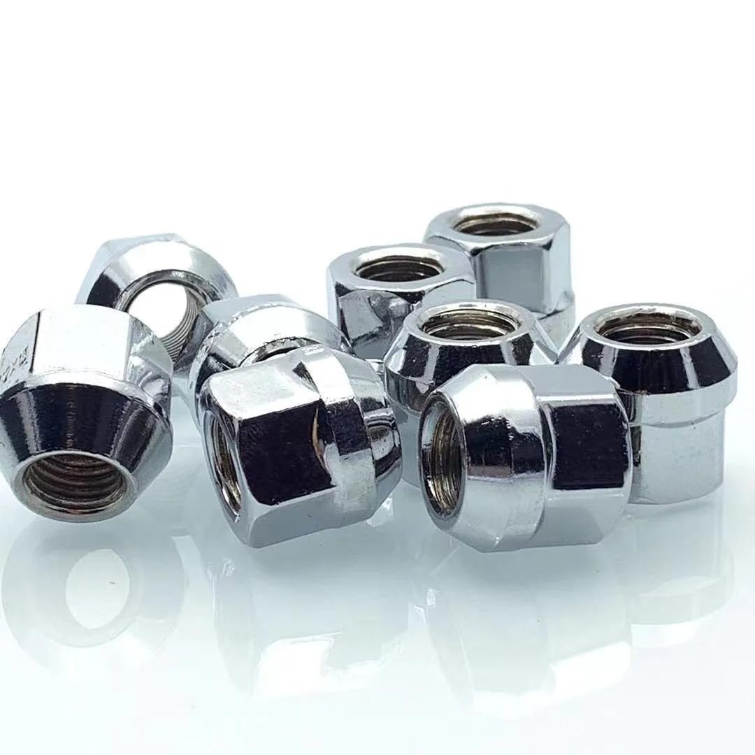Nakrętki do Kół dla BYD, dla Dodge'a, dla Mitsubishi, 20 szt. nakrętek z otwartym końcem 19mm, sześciokątnych, M12x1,5, M14x1,5, 1/2-20, 9/16-18