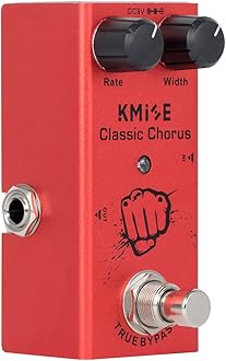 lotmusic Classic Chorus Electric Guitar Effects Pedal Mini Single Type DC 9V True Bypass