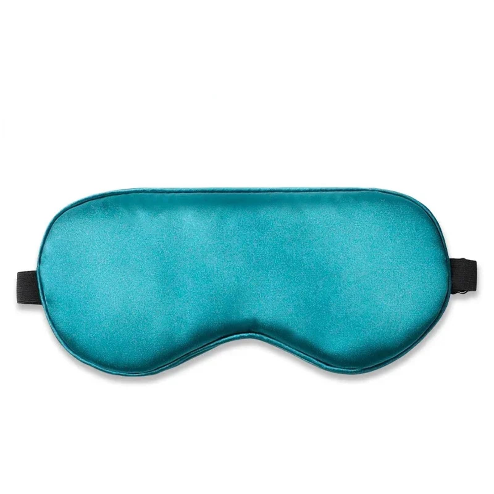 Máscaras para dormir Zero Eye Pressure Blackout pa Máscara de seda for ojos, 1 pieza, máscara for ojos, for viajes, descanso, parche de seda for ojos, sombreado, sueño imitado(Blue)