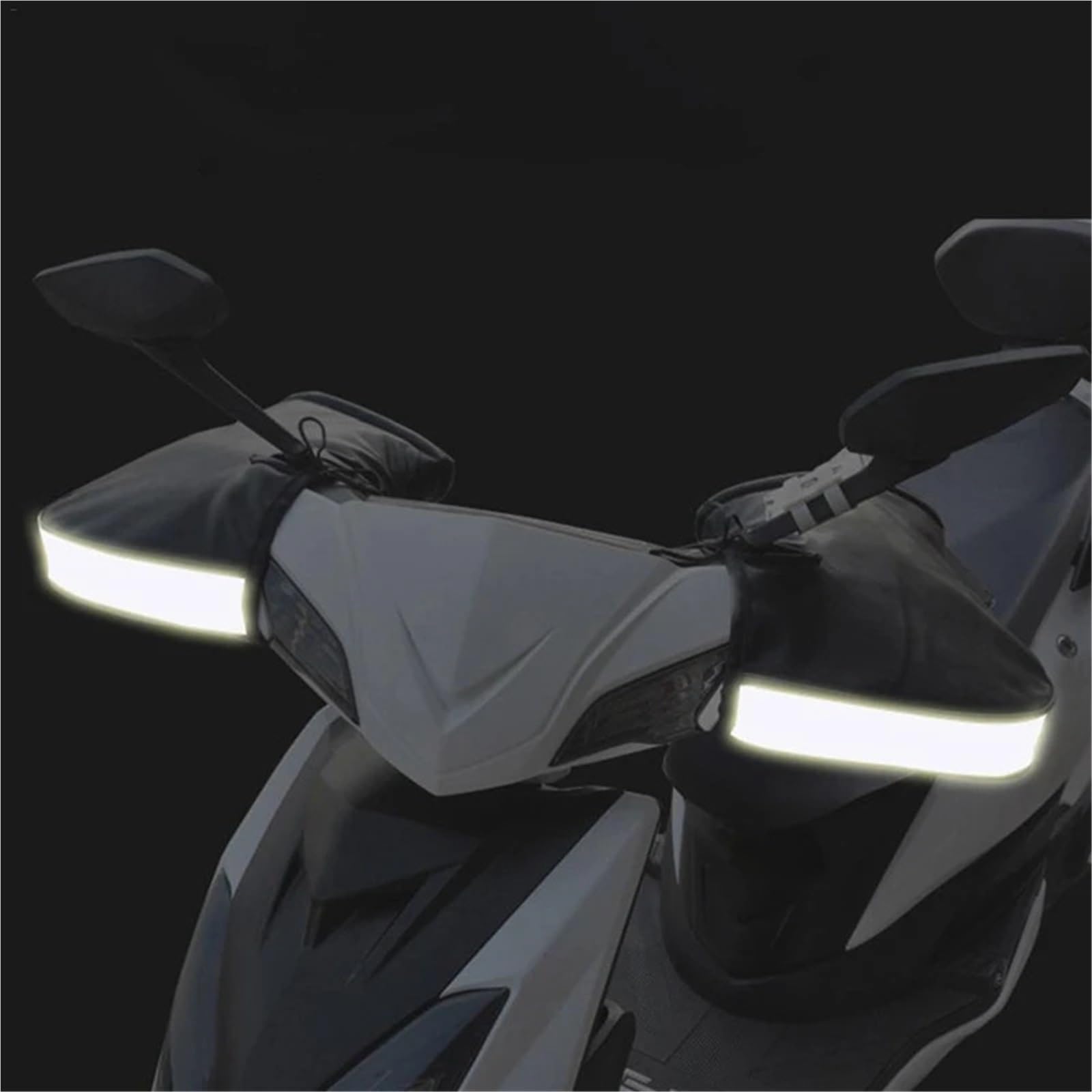 Rękawiczki na kierownicę, 1 para zimowych, odpornych na zimno, ciepłych rękawiczek kierownicę motocykla, wiatroszczelna osłona