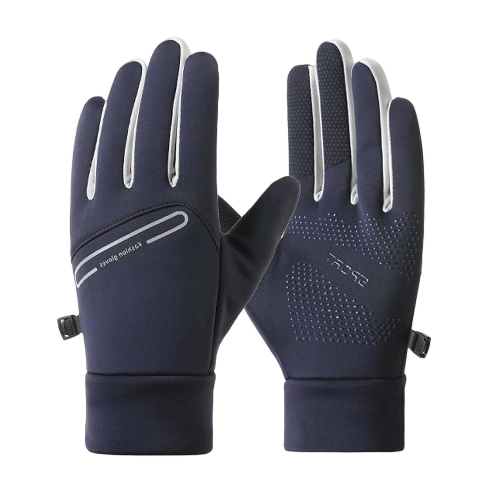 Lightweight Winter Gloves for Men Women Touchscreen Thermal Glove Non-Slip Elastic Cuff Gloves Warm Running Glove