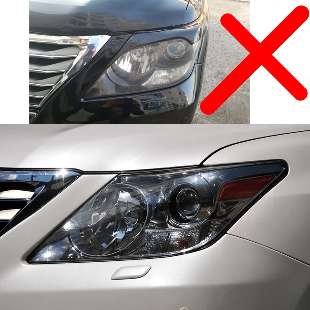 Lente dei Fari per Lexus LX570 2007-2011-2013, Faro per Auto Sinistra Destra Sostituzione Cover, 1 Pz,Left-1-pcs