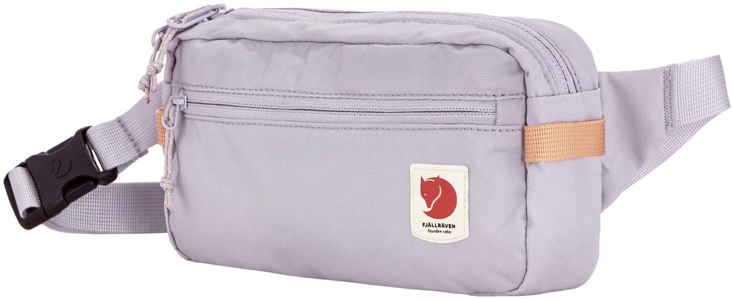 Fjällräven Sac Banane Sac à épaule bandoulière High Coast Hip Pack Lavender Mist Lilas