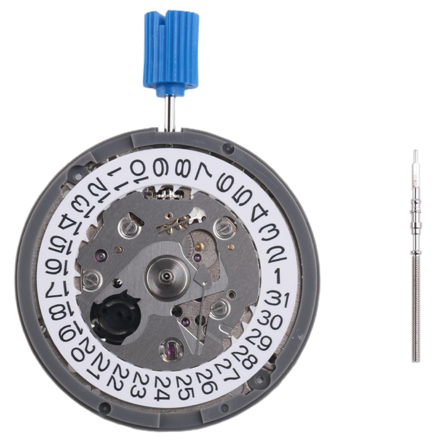 Mouvement montre automatique NH35 mécanique de précision pour réparation jour date avec tige