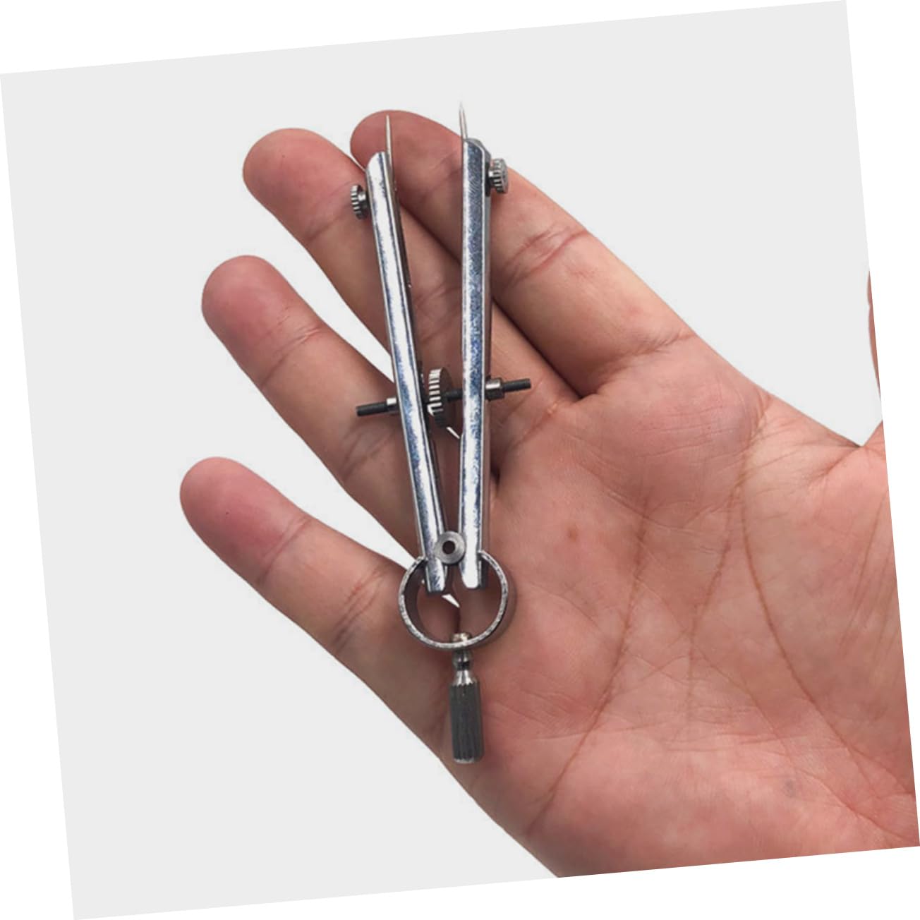 Lot De 5 Compas De Précision En Acier Inoxydable Pour La Fabrication De Bijoux Le Dessin De Cercles Les Fournitures Scolaires
