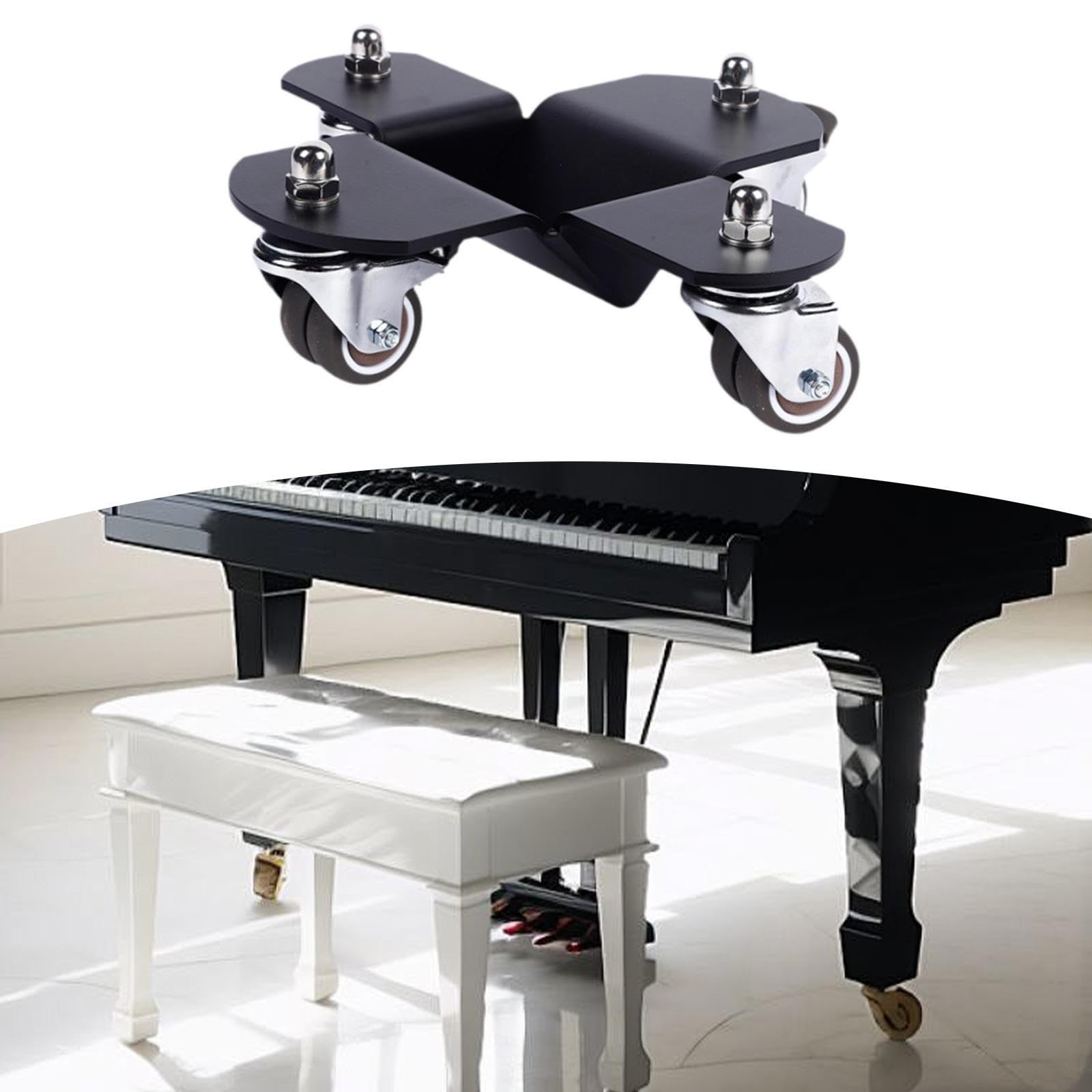 Carrello Porta-pianoforte, Pratico Trasportatore Universale per Mobili, Rullo Mobile per Pianoforte, Protegge I Tuoi Pavimenti