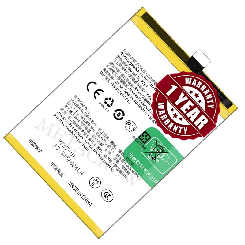 Image of Original BLP797 Battery Compatible for Oppo A72 5G (PDYM20, PDYT20) | A73 5G (CPH2161) - (4040mAh) - 1 Year Warranty JK1