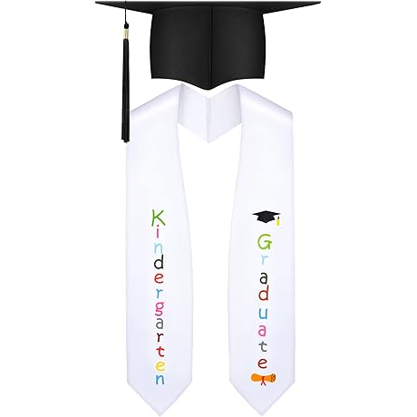 Kindergarten Graduation Sash & Cap Set 2023