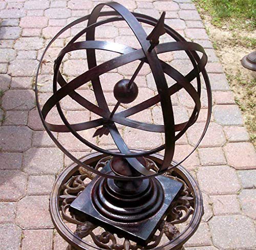 Large 24" Iron Arrow Armillary Sphere - Thumbnail 3