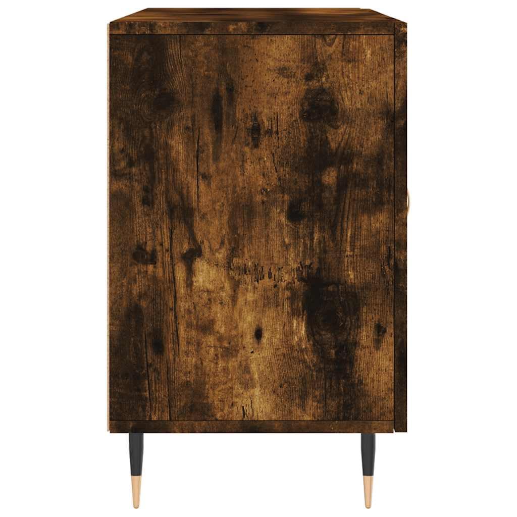 Hothingwell Niski bufet 100x36x60 cm, Drewno inżynieryjne, wędzone