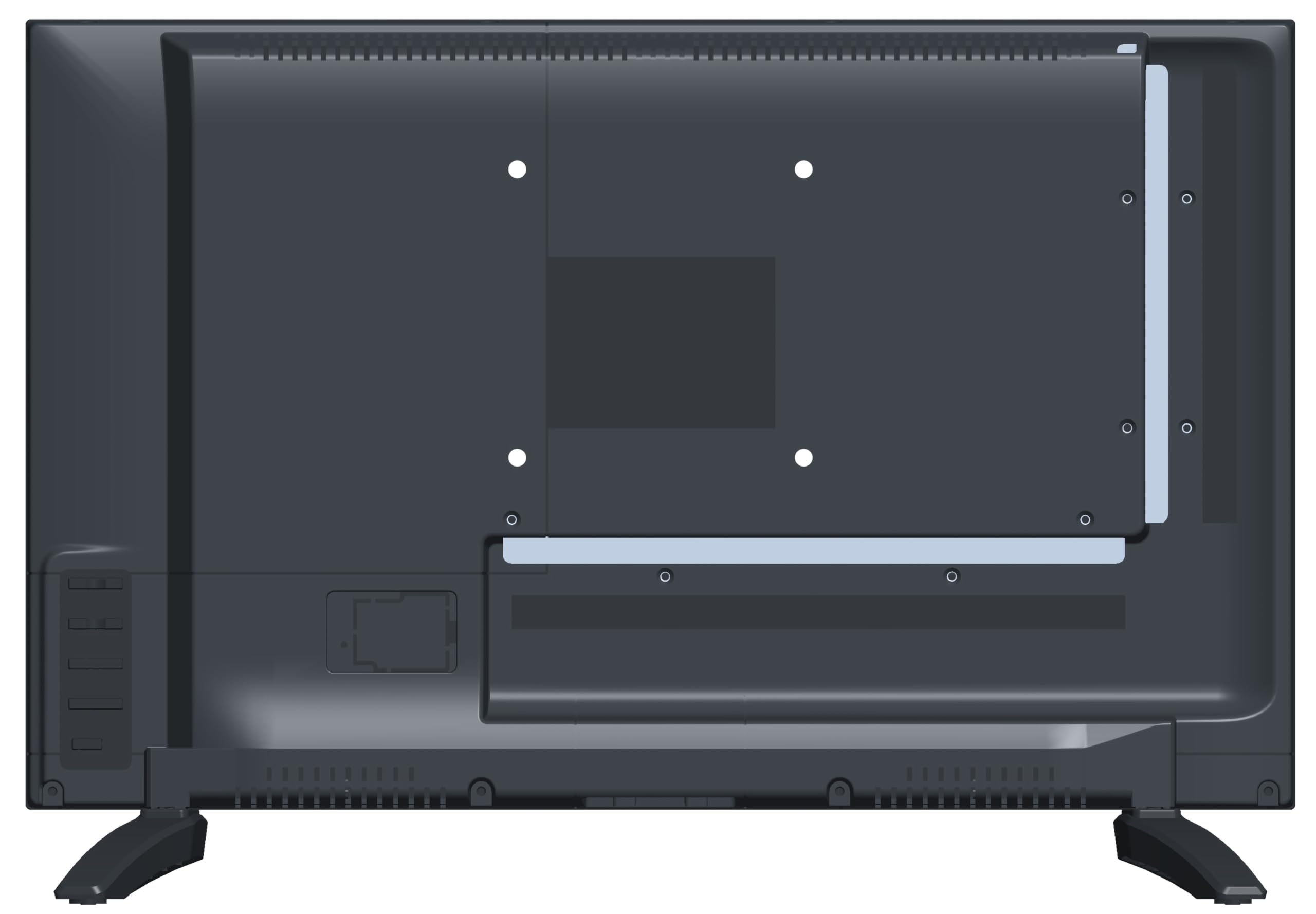 Majestic SM19 V1 - Televisore SMART LED HD READY 19", Sistema operativo VIDAA, Wi-Fi integrato, DVB-T/T2 e DVB-S/S2, Doppio sistema di alimentazione: AC 100/240V - DC 12V, Telecomando, USB
