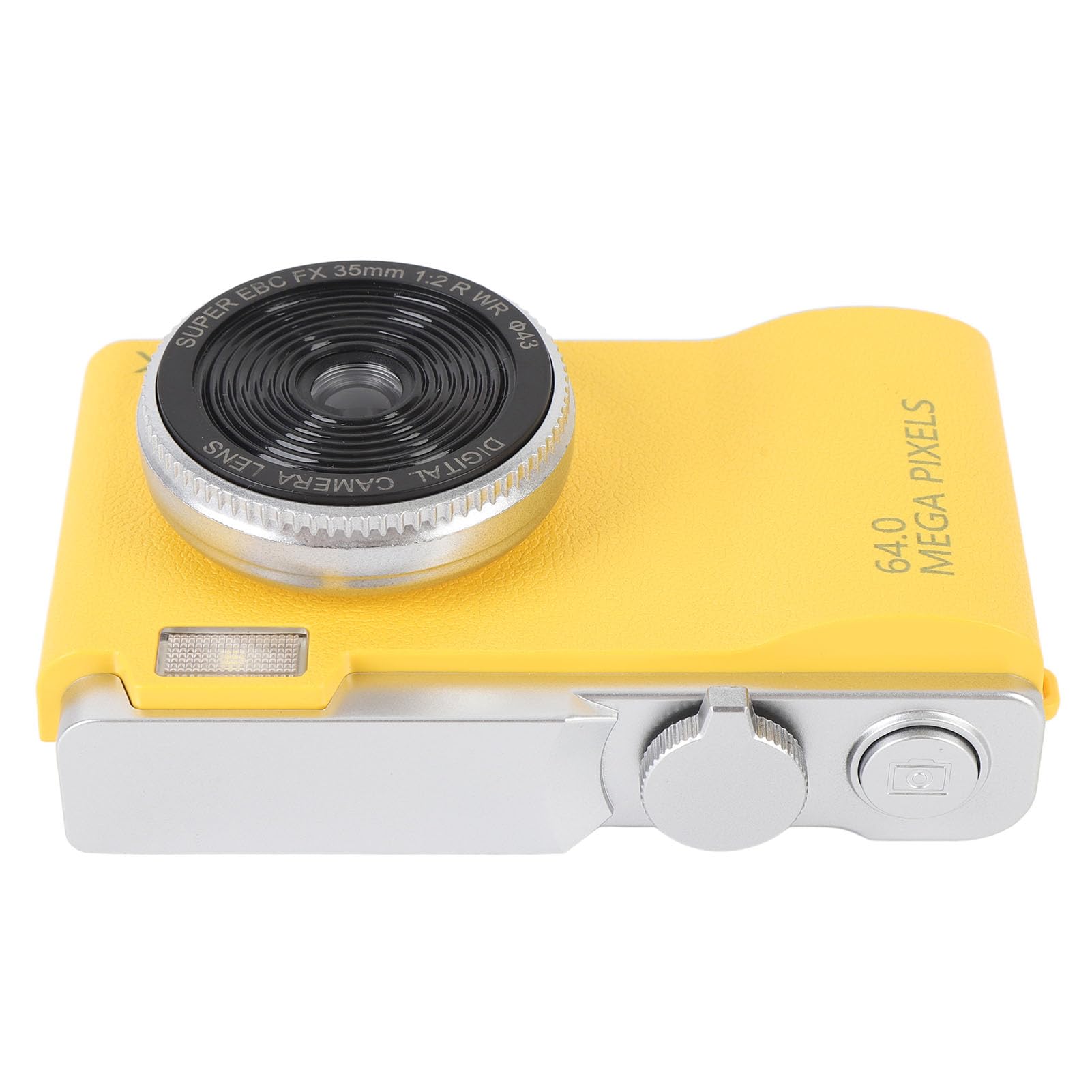 Aparat Cyfrowy 4K do Fotografii, 16 -krotny Zoom 64MP Cyfrowy Punkt i Kamera Strzelania, 2,4 -calowy Ekran IPS Anti Shake CCD z lampką wypełniającą, dla Dzieci dla Dzieci Dorosłe