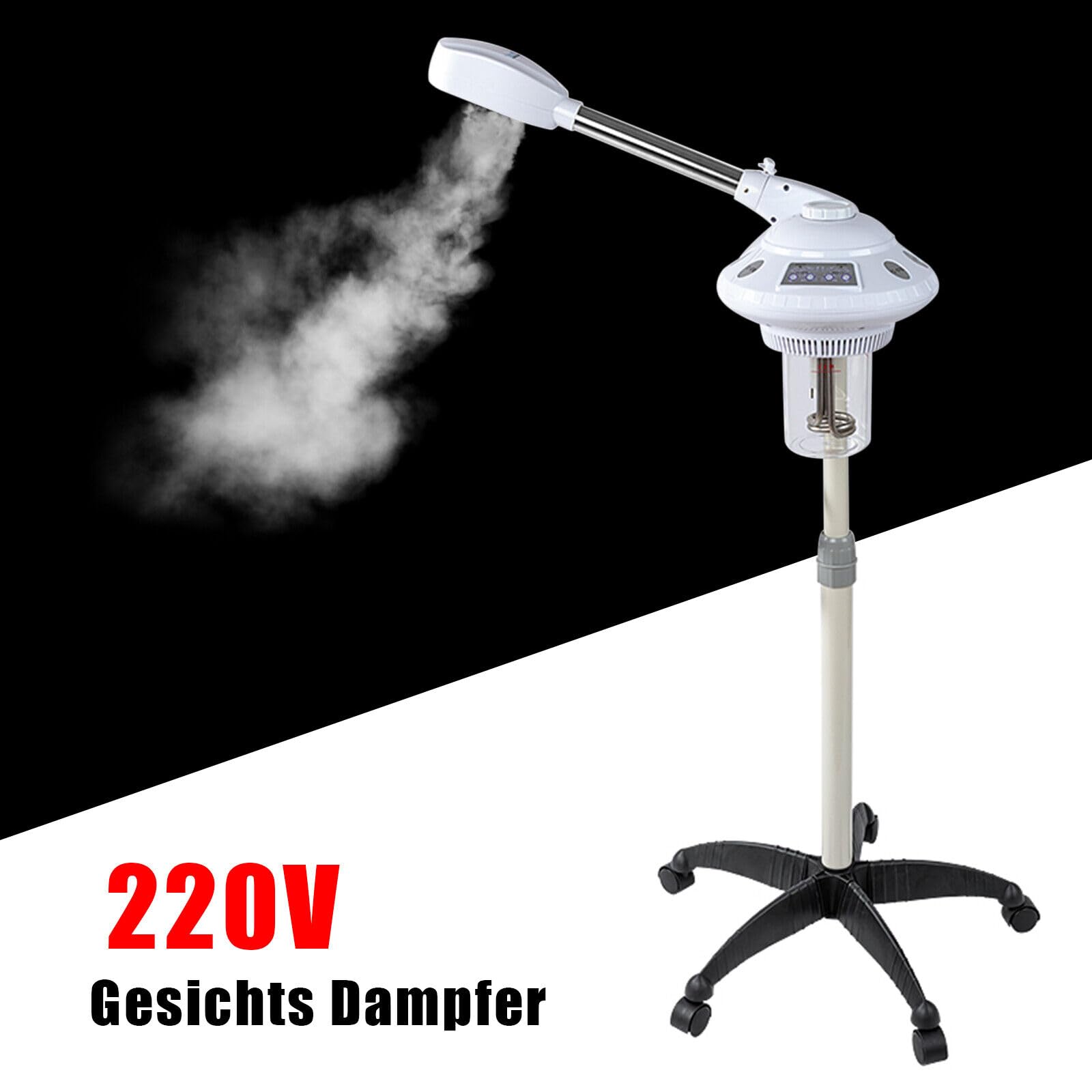 Evaporatore per sauna facciale, 220 V, per sauna facciale, vapore, macchina per il viso, strumento di bellezza idratante, per la casa salone spa