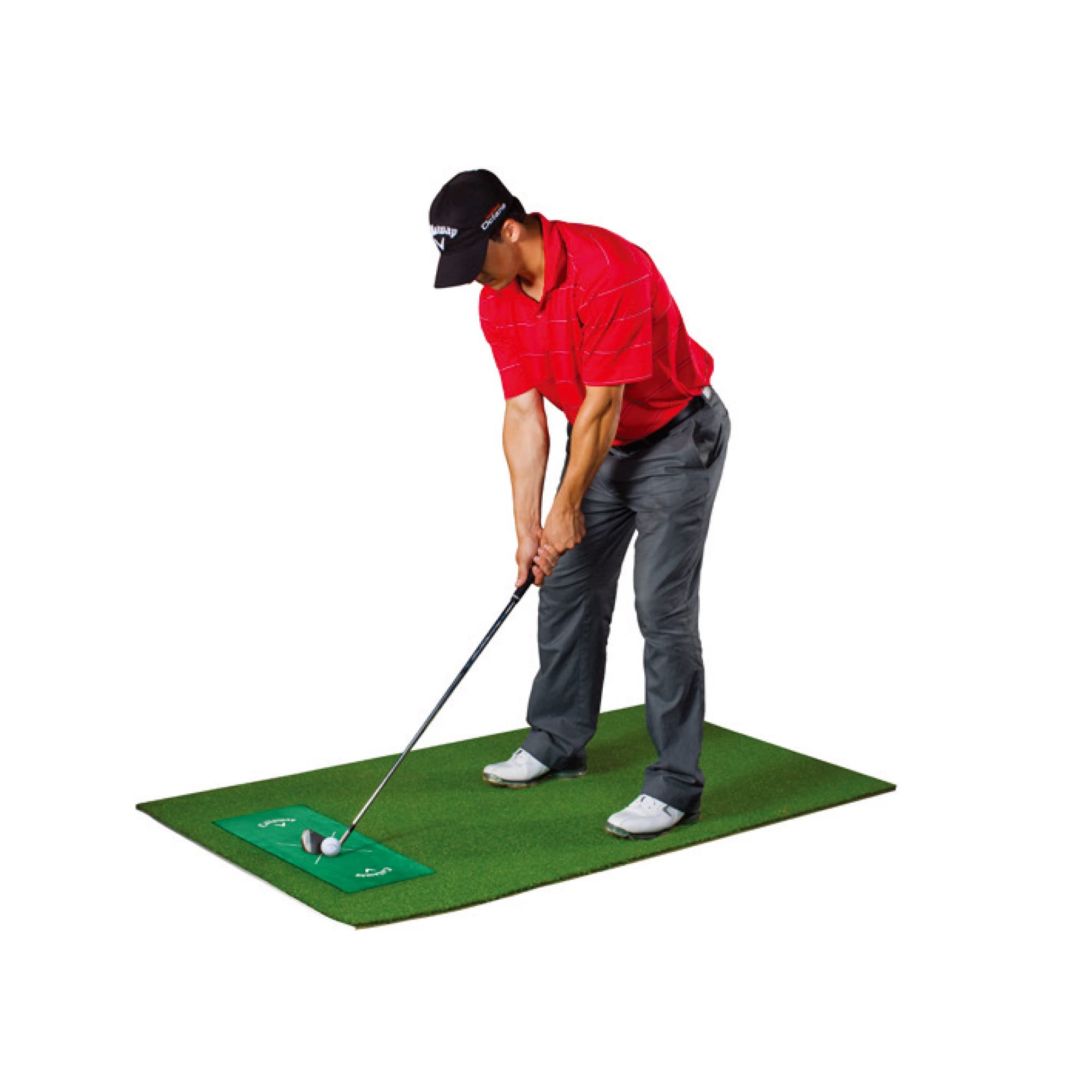 Amazon | キャロウェイ(Callaway) ゴルフ 練習マット 屋外 大型