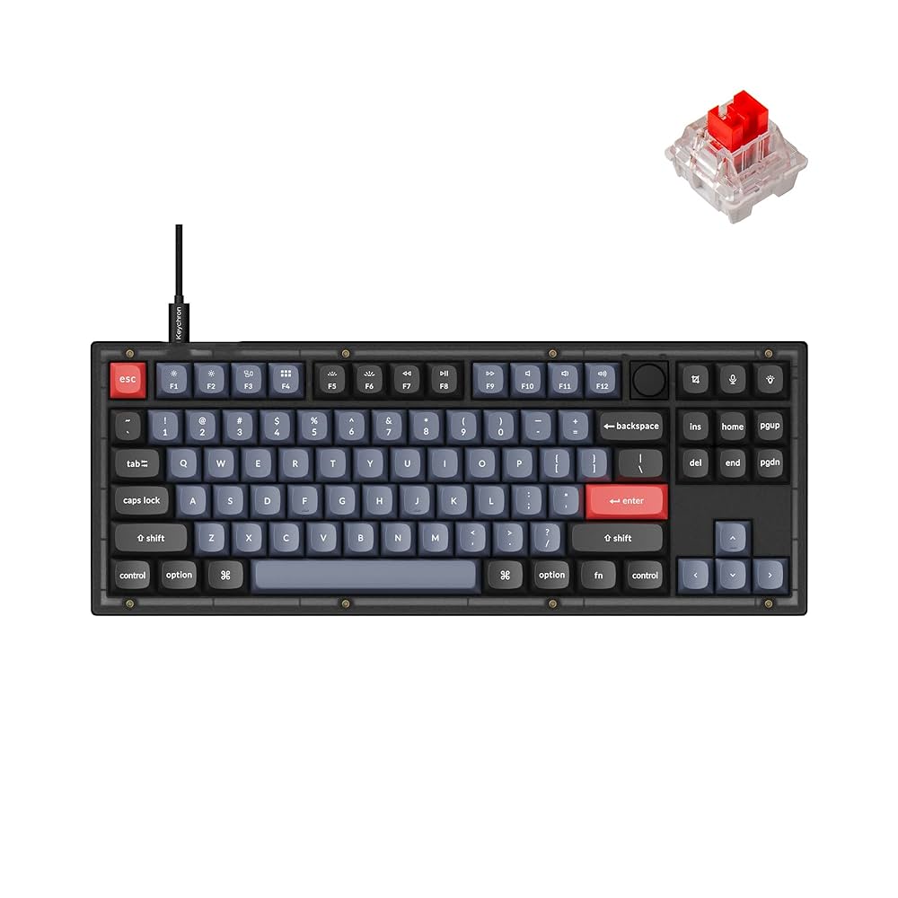 Amazon.com: Keychron V3 Wired Custom Mechanical Keyboard