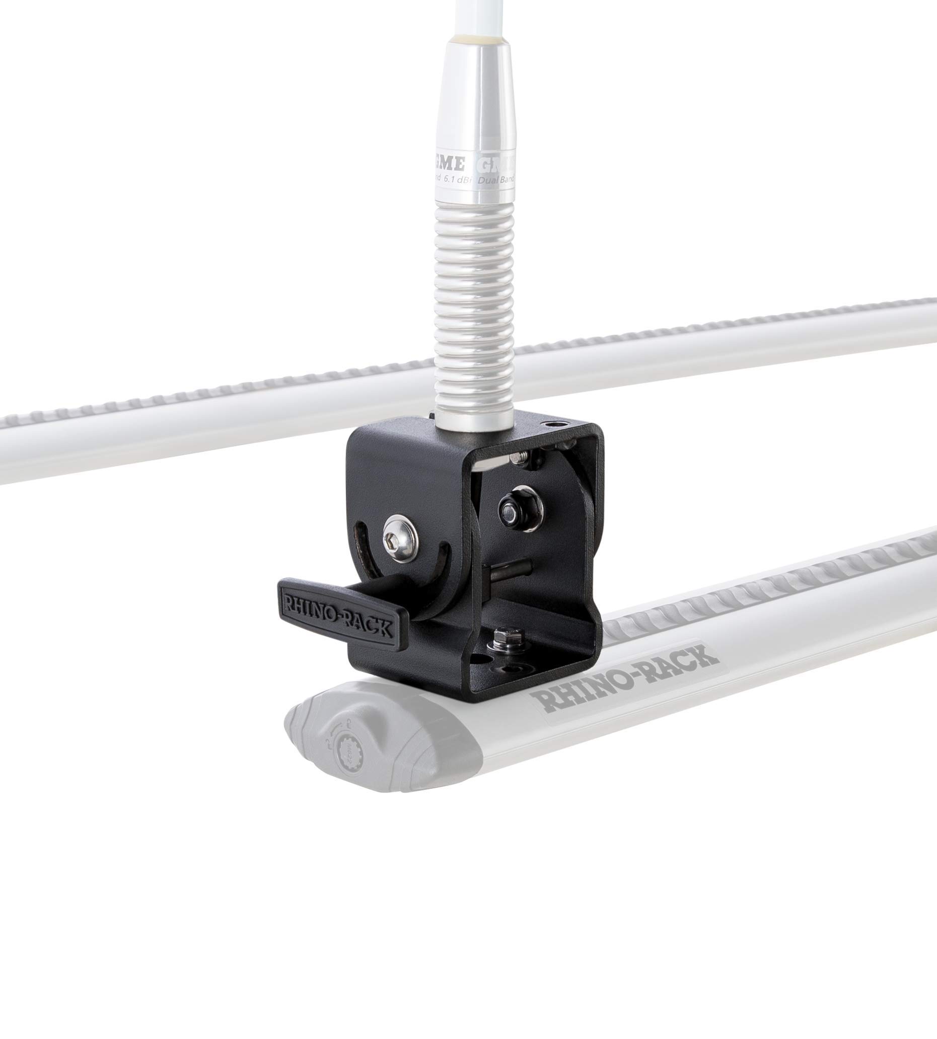 Antenna Mounting Bracket for RhinoRack Crossbars and Platforms